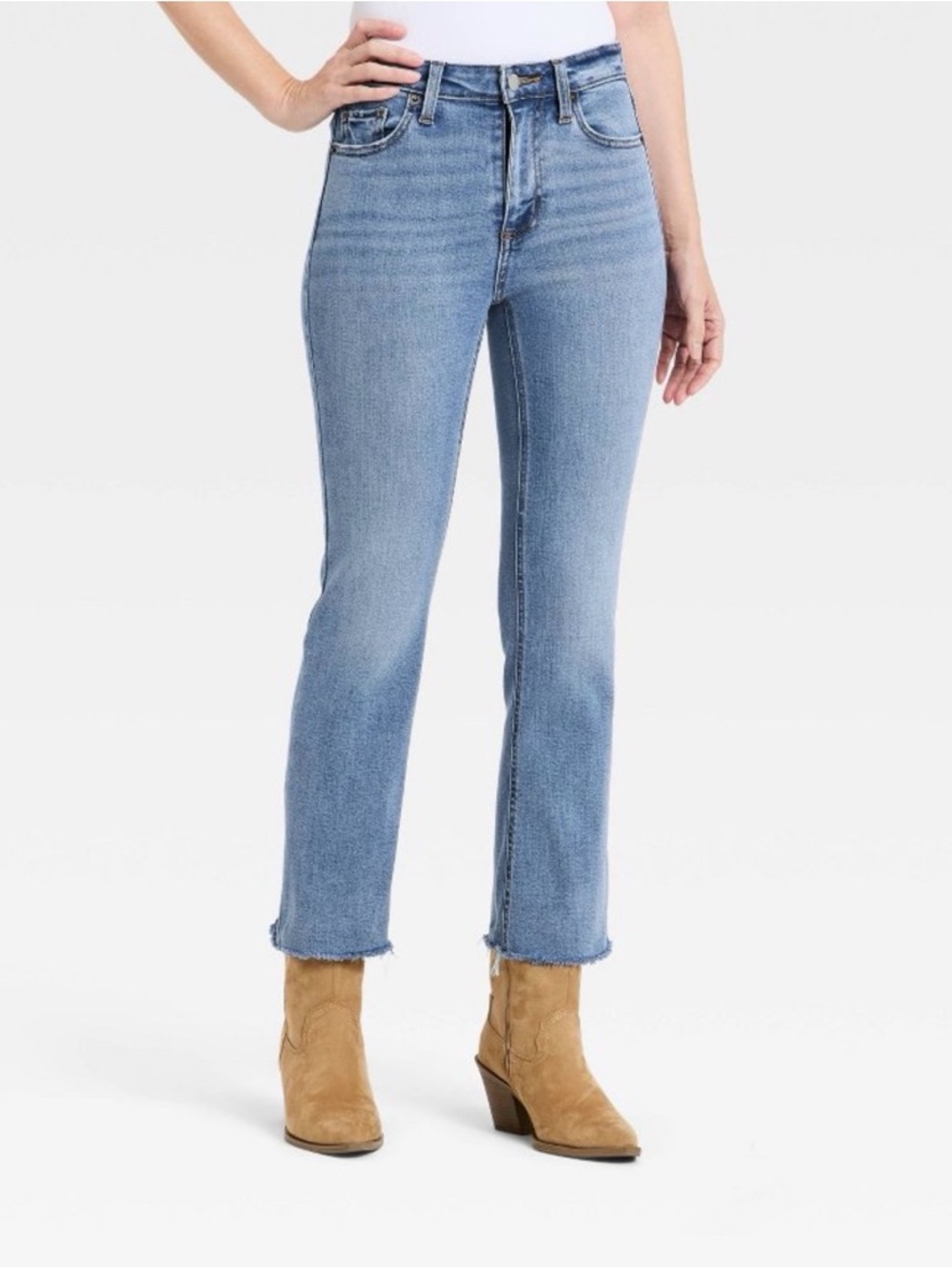 Women's High-Rise Kick Flare Jeans - Universal Thread™ Medium Wash 4